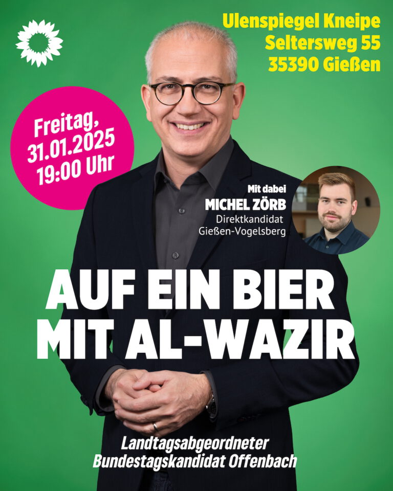 Auf ein Bier mit Al-Wazir